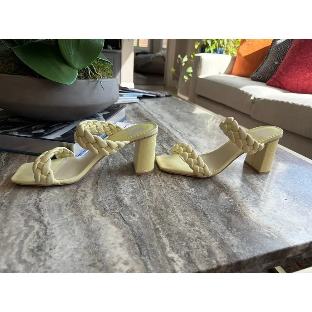 Dolce Vita Size V-PAILY  LEMON CREAM STELLA SANDALS Size: 10